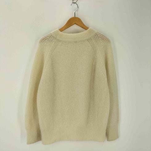 エイチビューティーアンドユースユナイテッドアローズ H BEAUTY & YOUTH UNITED ARROWS MOHAIR CREW NECK KNIT レディース
