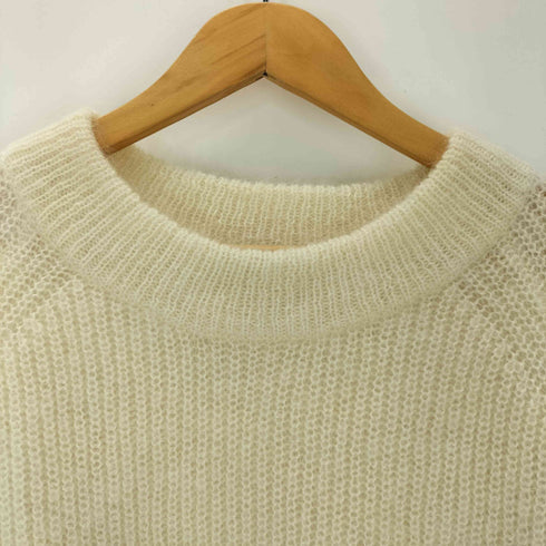 エイチビューティーアンドユースユナイテッドアローズ H BEAUTY & YOUTH UNITED ARROWS MOHAIR CREW NECK KNIT レディース