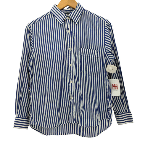 インディヴィジュアライズドシャツ individualized shirts ストライプ レギュラーカラー L/S シャツ レディース