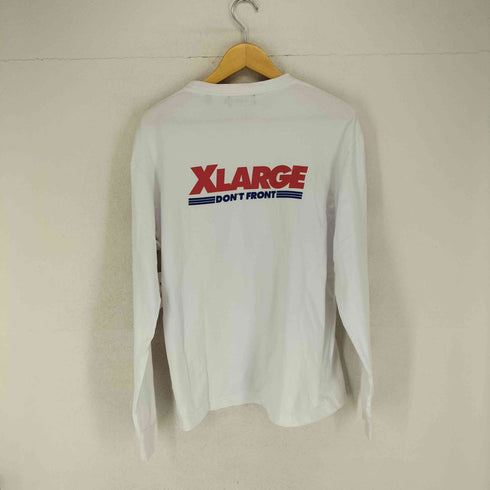エクストララージ XLARGE バック&アームプリントクルーネック L/S TEE メンズ JPN:L