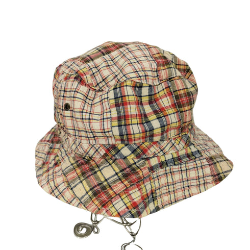ステューシー Stussy 紺タグ チェック バケットハット メンズ