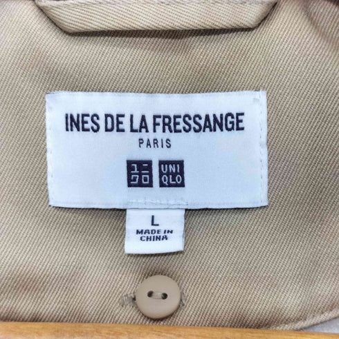ユニクロイネスドラフレサンジュ UNIQLO INES DE LA FRESSANGE ボアライナー付 トレンチコート レディース JPN:L