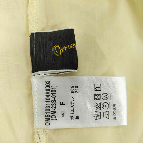 オメカシ omekashi 配色ステッチシャツ レディース FREE