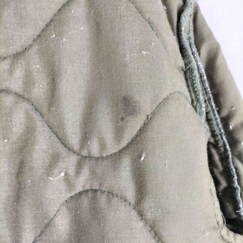 ユーエスアーミー U.S. ARMY 95年会計 LINER AIRCREW COLD WEATHER CAMOUFLAGE GREEN キルティングライナージャケット メンズ MEDIUM REGULAR