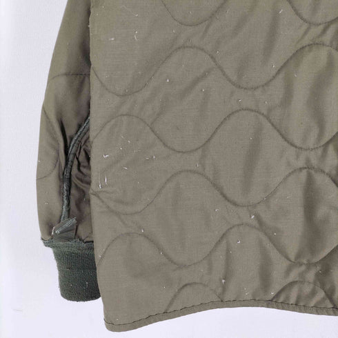 ユーエスアーミー U.S. ARMY 95年会計 LINER AIRCREW COLD WEATHER CAMOUFLAGE GREEN キルティングライナージャケット メンズ MEDIUM REGULAR