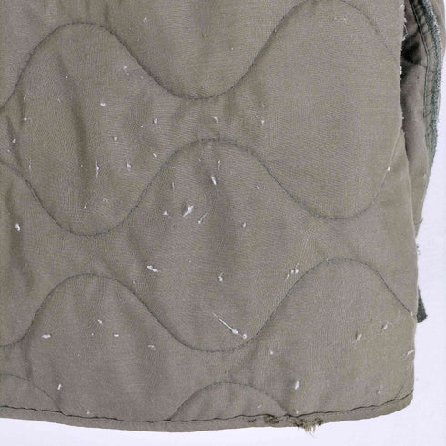 ユーエスアーミー U.S. ARMY 95年会計 LINER AIRCREW COLD WEATHER CAMOUFLAGE GREEN キルティングライナージャケット メンズ MEDIUM REGULAR