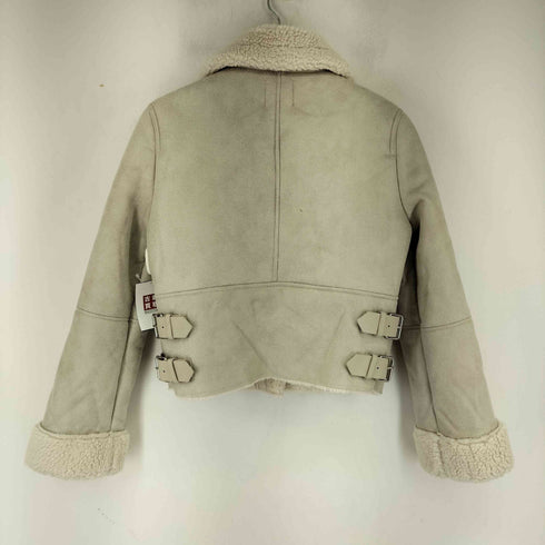 ベルシュカ BERSHKA フェイクムートンジャケット レディース S