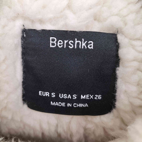 ベルシュカ BERSHKA フェイクムートンジャケット レディース S