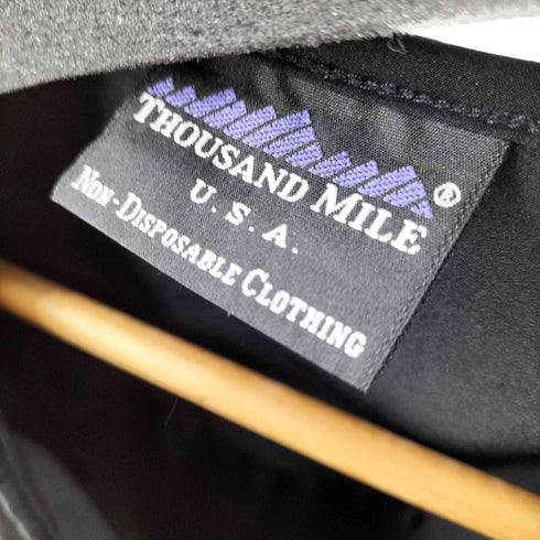 サウザンドマイル THOUSAND MILE ナイロンノーカラージャケットセットアップ レディース FREE