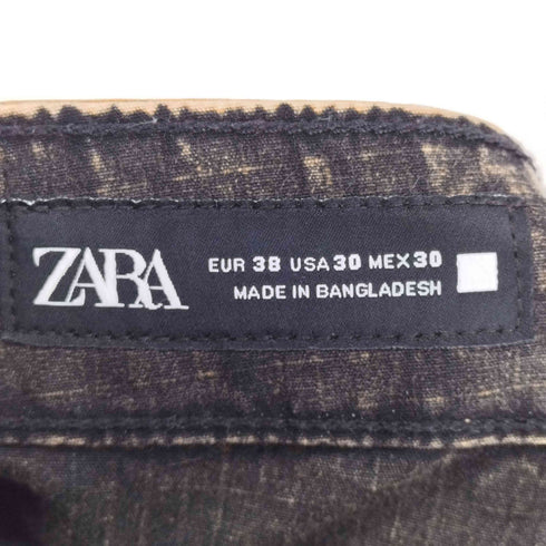 ザラ ZARA リップストップカーゴパンツ メンズ 30