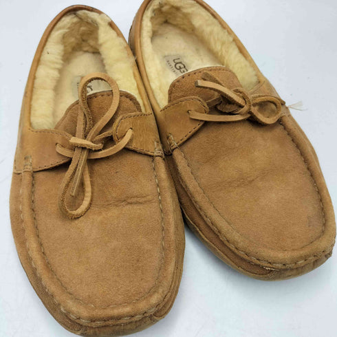 アグ UGG BYRON バイロン ムートン モカシン スリッポン シューズ メンズ US:8