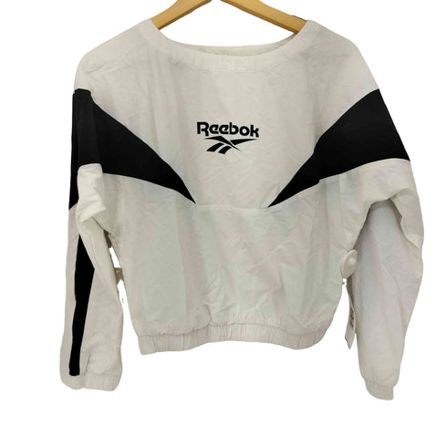 リーボッククラシック REEBOK CLASSIC ベクターロゴ ナイロン トレーナー レディース JPN:M