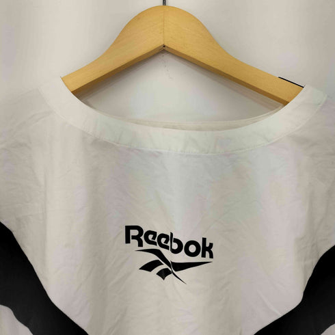 リーボッククラシック REEBOK CLASSIC ベクターロゴ ナイロン トレーナー レディース JPN:M