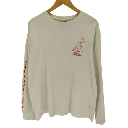 エックスガール X-girl CHOJU-GIGA L/S BIG TEE レディース ONESIZE