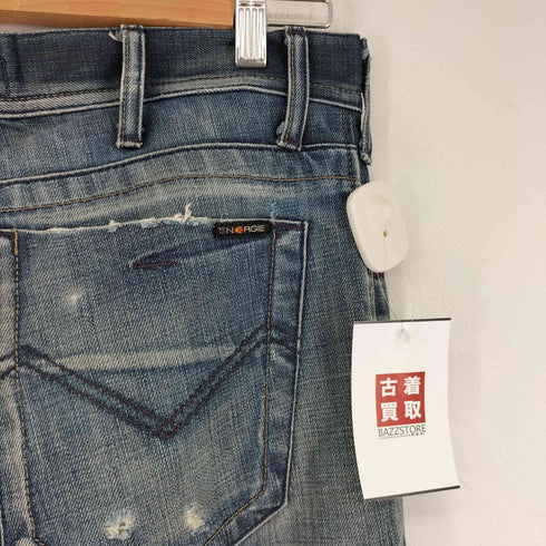 ENERGIE ダメージ加工 デニムパンツ メンズ 31X35