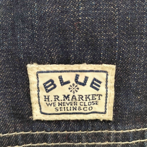 ブルーブルーハリウッドランチマーケット BLUE BLUE H.R.MARKET スリムテーパードライトデニム メンズ 2