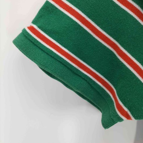 ポロジーンズカンパニーラルフローレン POLO JEANS COMPANY RALPH LAUREN ワンポイント刺繍ボーダーポロシャツ メンズ import:XL