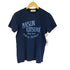 メゾンキツネ MAISON KITSUNE ブロンドロゴプリントカットソー メンズ JPN:XS