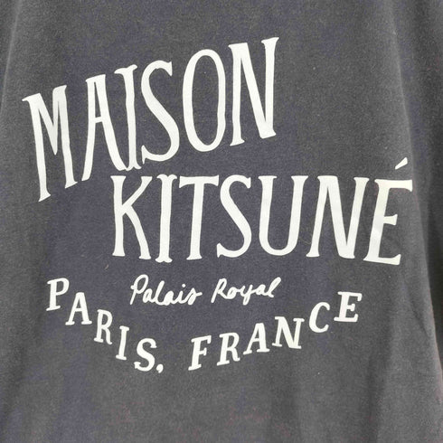 メゾンキツネ MAISON KITSUNE ブロンドロゴプリントカットソー メンズ JPN:XS