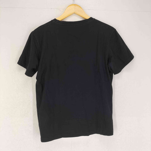 フロントラインストーンキャラクター刺繍クルーネックTシャツ メンズ