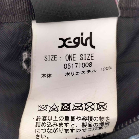 エックスガール X-girl ADVENTURE SHOULDER BAG レディース