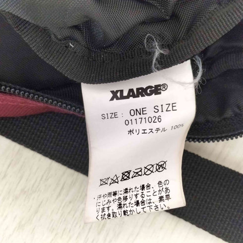 エクストララージ XLARGE ロゴプリントショルダーバッグ メンズ