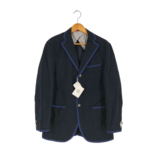 ジェイプレス J.PRESS シルバーボタン パイピング 3Bテーラードジャケット メンズ import:M
