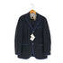 ジェイプレス J.PRESS シルバーボタン パイピング 3Bテーラードジャケット メンズ import:M