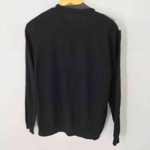ラッドミュージシャン LAD MUSICIAN 15AW カシミヤ混ブロックチェックニットセーター メンズ JPN:44