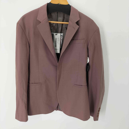 ラッドミュージシャン LAD MUSICIAN 16AW ウールギャバ フライフロント 1Bテーラードジャケット スラックス セットアップ メンズ 44/46