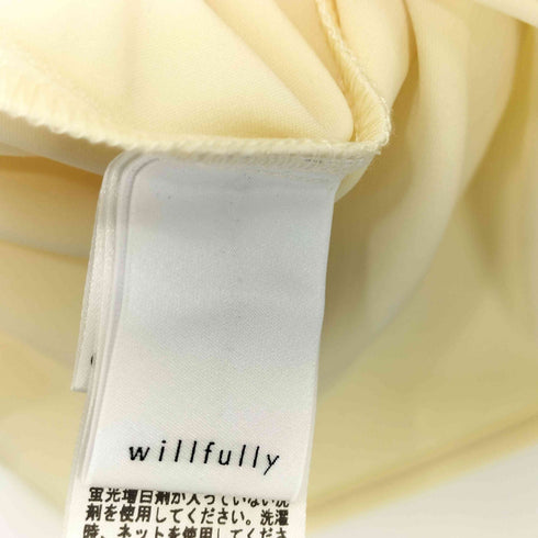ウィルフリー willfully stitch design thicken polo collar SH レディース FREE