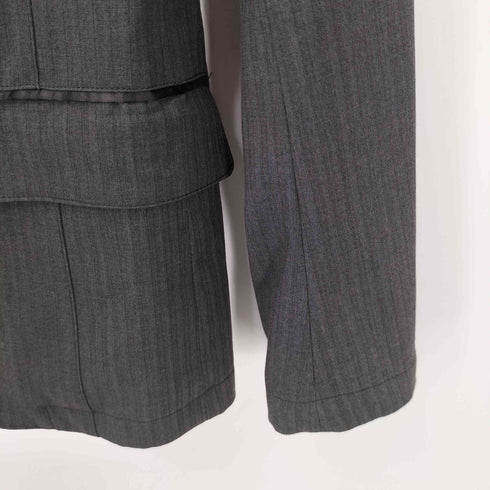 モルガンオム MORGAN HOMME 襟デザイン 2B テーラードジャケット メンズ import:M