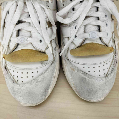 メゾンマルジェラ Maison Margiela 22ライン ダメージ加工 Retro Fit レトロ フィット シャークソール スニーカー レディース EUR:37