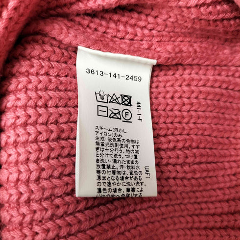 グリーンレーベルリラクシング GREEN LABEL RELAXING 22AW ハイネック プルオーバー ニット レディース