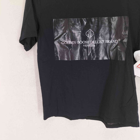 ゴールデングース GOLDEN GOOSE ロゴプリント半袖Tシャツ メンズ XS