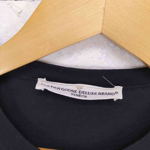 ゴールデングース GOLDEN GOOSE ロゴプリント半袖Tシャツ メンズ XS