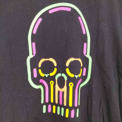 ルシアンペラフィネ Lucien Pellat-Finet ネオンスカルプリント半袖Tシャツ メンズ S