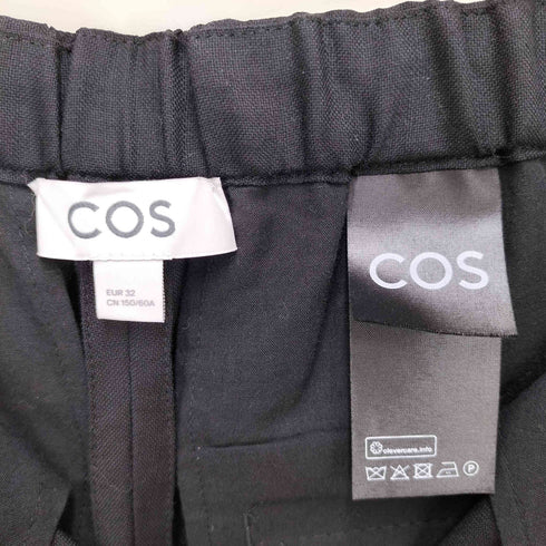 コス COS フロントタックウエストゴムワイドスラックス レディース EUR32