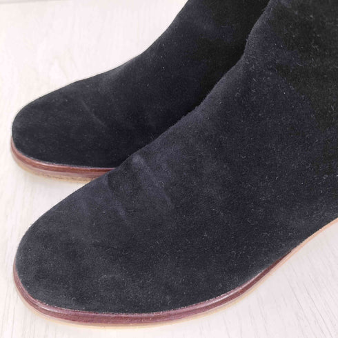 クラークス Clarks スウェード サイドゴアブーツ レディース CN:23.0