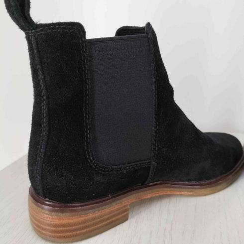 クラークス Clarks スウェード サイドゴアブーツ レディース CN:23.0