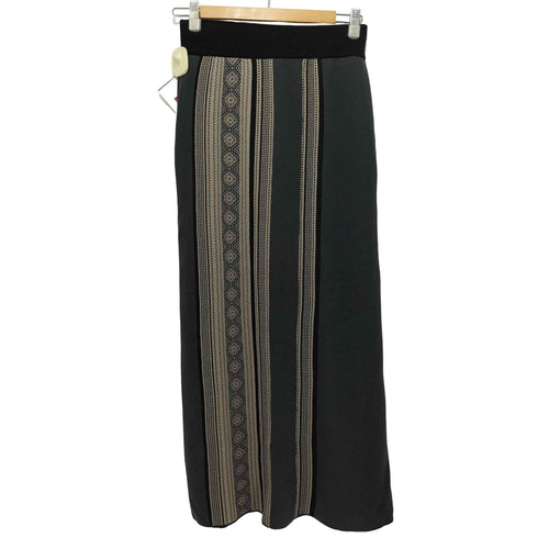 ウィルフリー willfully jacquard weave placement pencil knit SK レディース FREE