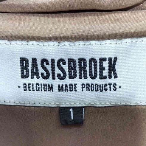 バージズブルック BASISBROEK GIVRY フリース フーデットコート メンズ JPN:1