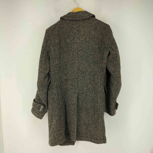 ローブスアンドコンフェクションズ Robes&Confections ヘリンボーン ダブルコート メンズ 3