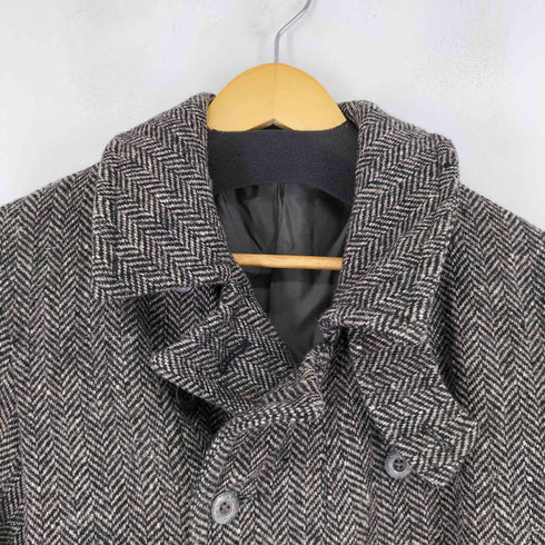 ローブスアンドコンフェクションズ Robes&Confections ヘリンボーン ダブルコート メンズ 3