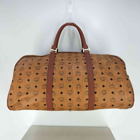 エムシーエム MCM ヴィセトス柄 OPTIジッパー 2WAY ボストンバッグ メンズ