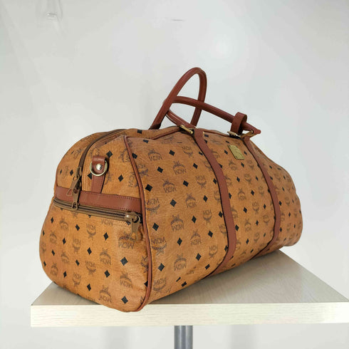 エムシーエム MCM ヴィセトス柄 OPTIジッパー 2WAY ボストンバッグ メンズ