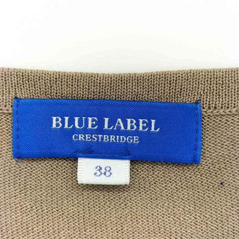 ブルーレーベルクレストブリッジ BLUE LABEL CRESTBRIDGE サイドチェックワンピース スリット レディース JPN:38
