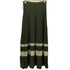 ウィルフリー willfully sheer lame hem pleats knit sk レディース FREE