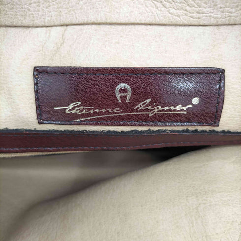 ETIENNE AIGNER レザーショルダーバッグ レディース