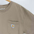 カーハート Carhartt 22AW Loose Fit Heavyweight S/S POCKET T-SHIRT ルーズ フィット ヘビーウェイト ポケットTシャツ メンズ import:S